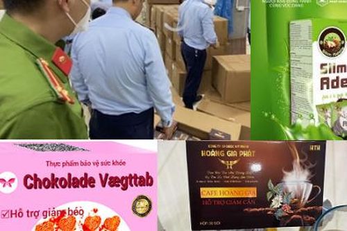 Xử lý nghiêm sản phẩm giảm cân chứa chất cấm của Thịnh Việt Pharma