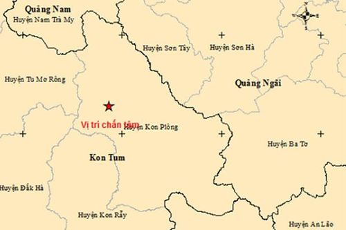 Chỉ trong 2 ngày, Kon Tum xuất hiện tới 8 trận động đất