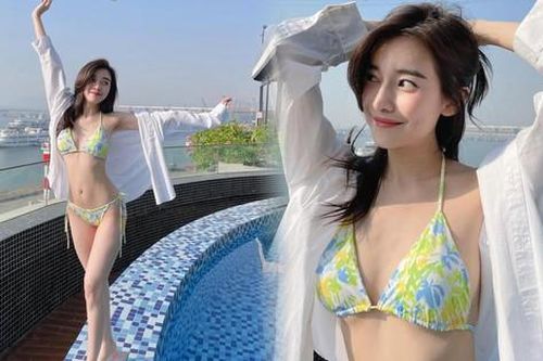 'Thiếu úy Hạ Lam' Cao Thái Hà chăm diện bikini khoe dáng nóng bỏng