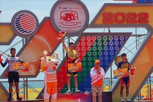 Giải Đua xe đạp toàn quốc lần thứ 34: Tay đua Igor Frolov giành áo Vàng chung cuộc sau 12 chặng
