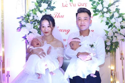 Đám cưới 'rước 1 được 3' của chàng trai Hưng Yên