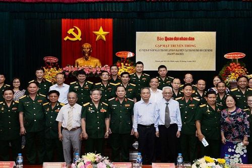Kỷ niệm 45 năm ngày thành lập Ban Đại diện báo Quân đội nhân dân tại phía nam