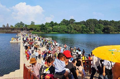 Campuchia đón hơn 5 triệu khách du lịch trong dịp lễ Chol Chnam Thmey