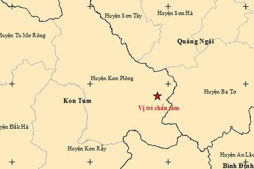 Kon Tum: Động đất 4.5 độ richter khiến người dân hốt hoảng