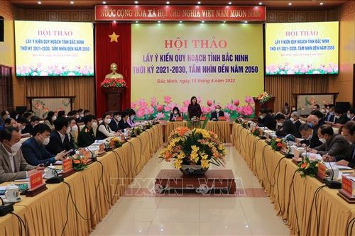 Lấy ý kiến quy hoạch tỉnh Bắc Ninh thời kỳ 2021-2030