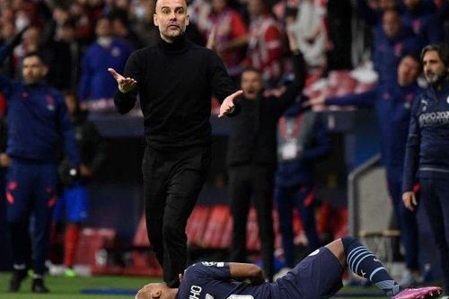 Man City câu giờ 29 phút hiệp 2 ở trận gặp Atletico