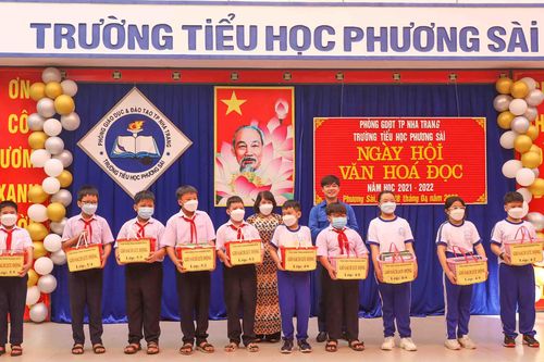 Ngày hội văn hóa đọc ở Trường Tiểu học Phương Sài