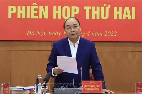 Chủ tịch nước Nguyễn Xuân Phúc chủ trì phiên họp thứ hai Đề án chiến lược xây dựng Nhà nước pháp quyền
