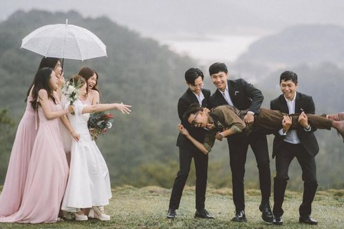 Nhóm bạn thân từ TP.HCM lên Đà Lạt chụp ảnh cưới