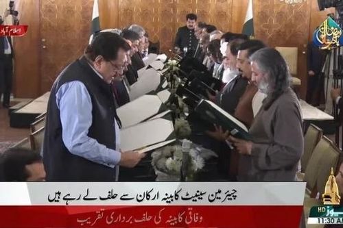 Nội các mới của Pakistan tuyên thệ nhậm chức