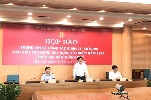 Thành phố Hà Nội tạm dừng bán 600 căn biệt thự để tiến hành rà soát