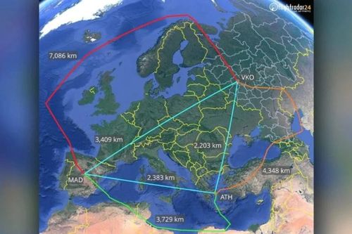 Máy bay Nga buộc phải bay vòng 15.000km vì lệnh cấm của châu Âu
