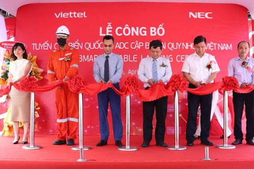 Công bố cập bờ tuyến cáp ADC, băng thông lớn nhất Việt Nam