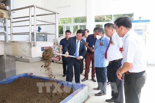 Trà Vinh đưa vào sử dụng Nhà máy sản xuất nước sạch Nguyệt Hóa