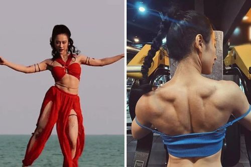 'Người đẹp đô con' Angela Phương Trinh múa bụng, spotlight dồn vào 6 múi rắn đanh và cặp đùi lực lưỡng