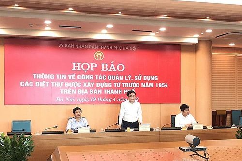 Hà Nội sẽ tạm dừng bán 600 căn biệt thự cũ