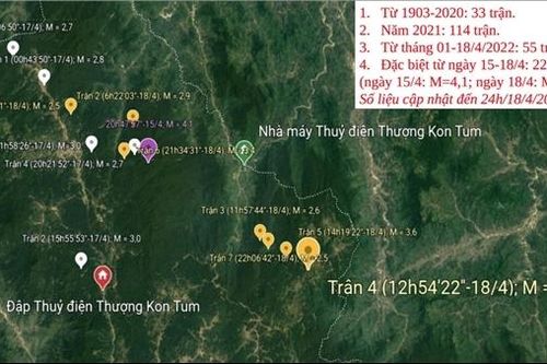 Động đất liên tiếp tại Kon Tum: Sau rung chấn có tiếng nổ lớn trong lòng đất