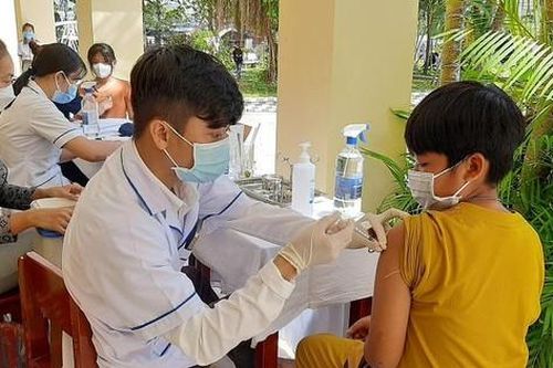 Kiên Giang tổ chức tiêm vắc xin phòng COVID-19 cho trẻ em 5 tuổi đến dưới 12 tuổi