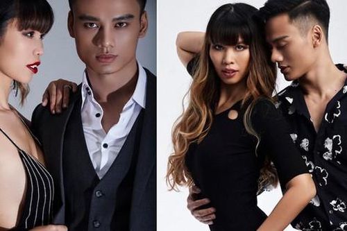 Hà Anh diện áo tắm nóng bỏng, khoe sắc bên trò cưng