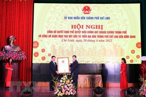 Xây dựng Chí Linh thành đô thị trung tâm phía Bắc của Hải Dương