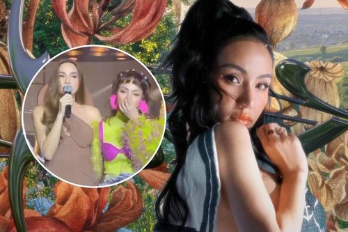 Hồ Ngọc Hà bật khóc tại họp báo của 'trò cưng' GiGi Hương Giang