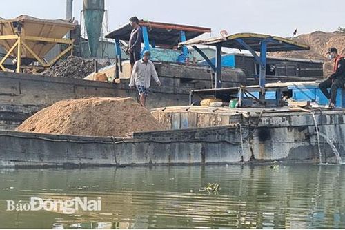 Bắt giữ 2 phương tiện vận chuyển cát không rõ nguồn gốc xuất xứ
