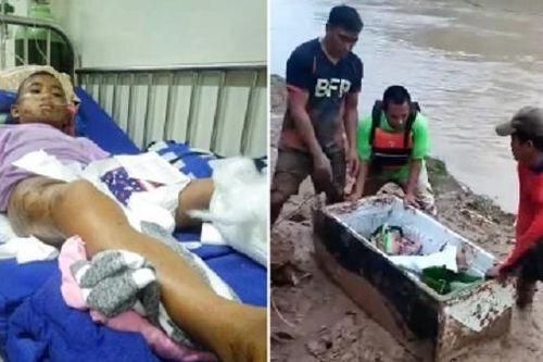 Cậu bé 11 tuổi sống sót sau trận lở đất kinh hoàng nhờ chui vào tủ lạnh