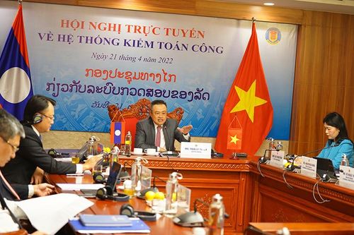 Việt Nam và Lào chia sẻ kinh nghiệm về hệ thống kiểm toán công