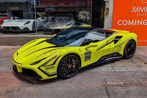 Ferrari 488 GTB của Cường Đô la được dân chơi Tiền Giang 'lột xác'