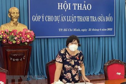 TP.HCM: Dự thảo Luật Thanh tra (sửa đổi) phù hợp với yêu cầu thực tiễn
