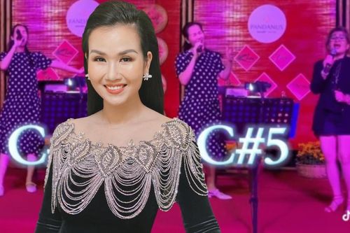 Ngẫu hứng lên hát 'sương sương' góp vui, Võ Hạ Trâm vô tình giật luôn spotlight của nhân vật chính