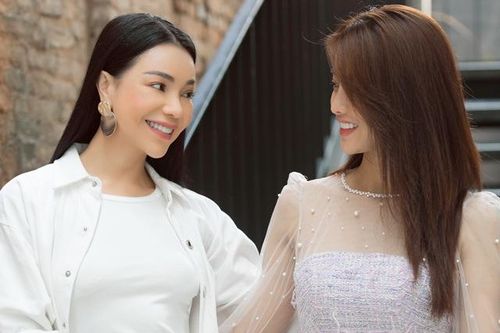 Trà Ngọc Hằng, Trình Mỹ Duyên rạng rỡ sánh bước trong buổi ra mắt dự án mới