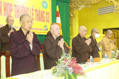 Đồng Tháp: Phiên họp đầu tiên của Ban Trị sự GHPGVN tỉnh nhiệm kỳ 2022-2027