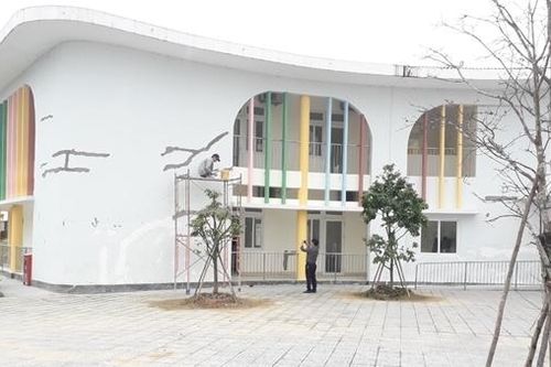 Chưa đưa vào sử dụng, trường mầm non hiện đại nhất TP Huế đã phải sửa chữa