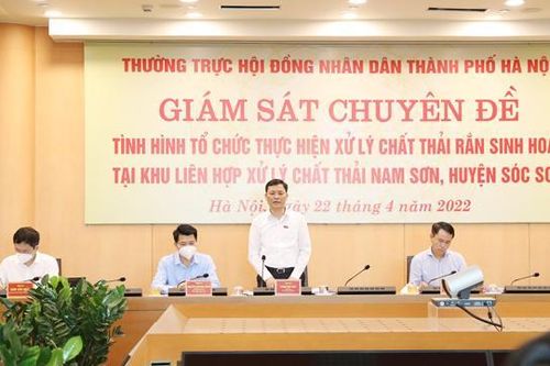 Khu LHXLCT Nam Sơn: Sớm thu hồi dự án xử lý rác không triển khai
