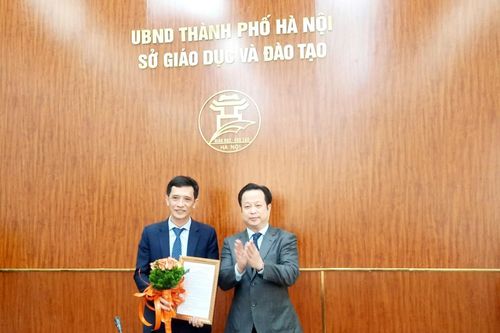 Sở GD&ĐT Hà Nội bổ nhiệm Trưởng phòng Giáo dục phổ thông