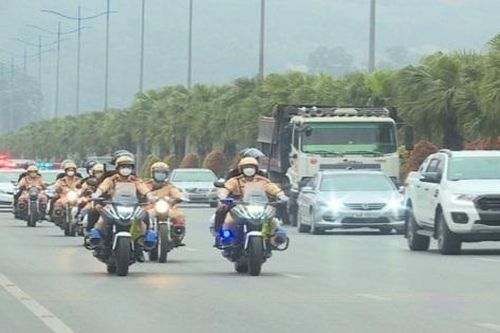 Gần 100 cán bộ chiến sĩ Cảnh sát giao thông Quảng Ninh sẵn sàng các phương án phục vụ SEA Games 31