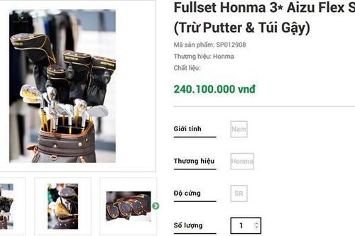 'Choáng váng' với dân golf siêu giàu: Bộ gậy vài tỷ, quần áo ít cũng vài chục triệu