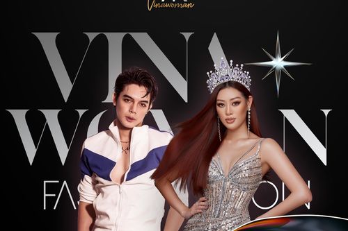 'Vinawoman Fashion Show': Hoa hậu Khánh Vân xuất hiện với vai trò mới