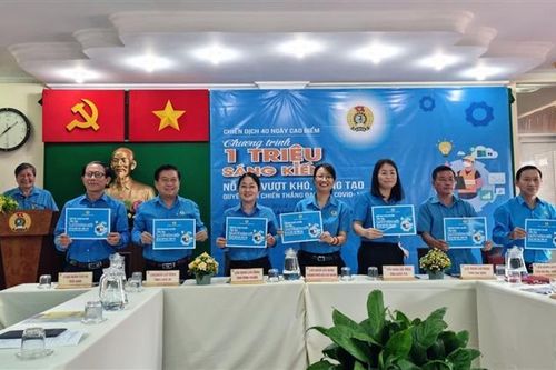 Thi đua cao điểm thực hiện '1 triệu sáng kiến' chiến thắng đại dịch