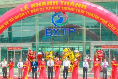 Khánh thành Trung tâm điều hành Bến xe lớn nhất ĐBSCL