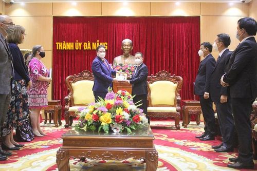 Tân Đại sứ Hoa Kỳ thăm TP Đà Nẵng
