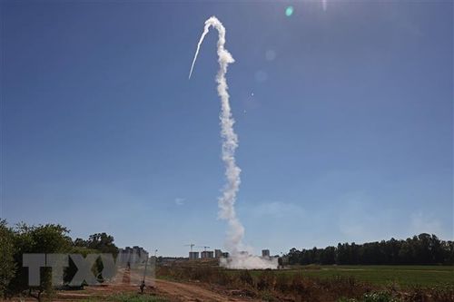 Thêm 2 quả rocket bắn từ Dải Gaza về phía Israel