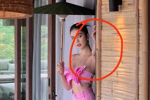 Ngọc Trinh bị bóc mẽ photoshop quá đà khiến cánh tay biến dạng
