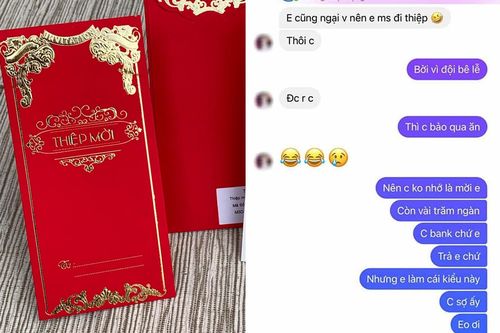 Đi bê tráp mừng cưới chủ nhà 200k, 4 năm sau liền đòi cô dâu... mừng tiền lại