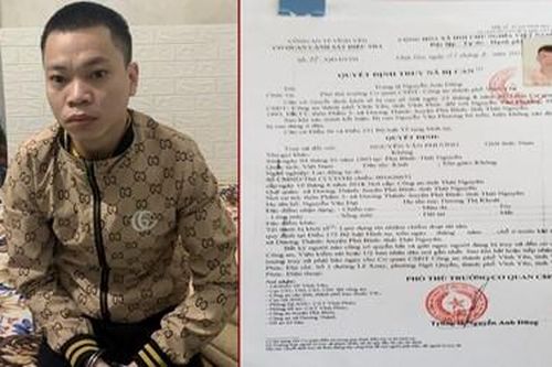 Bắt đối tượng truy nã mượn xe của bạn mang đi cắm