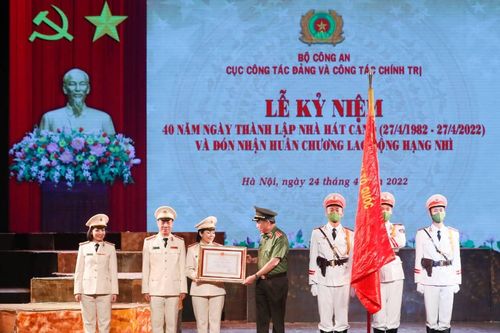 Nhà hát Công an Nhân dân kỷ niệm 40 năm thành lập