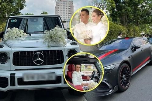 Đám cưới Phương Trinh Jolie với dàn siêu xe chục tỷ