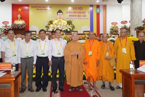 Phiên trù bị Đại hội đại biểu Phật giáo tỉnh Hậu Giang nhiệm kỳ 2022-2027