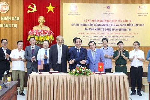 Dự kiến 5,5 tỷ USD sẽ đầu tư tại Khu kinh tế Đông Nam Quảng Trị